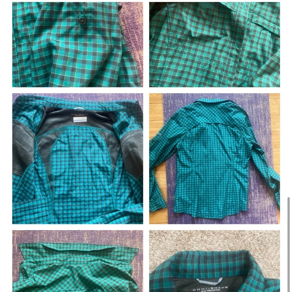 Columbia Omni-shade plaid button down shirt - Picture 5 of 6
